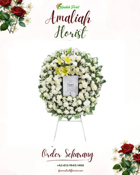 Krans Bunga Duka Salam Babaris